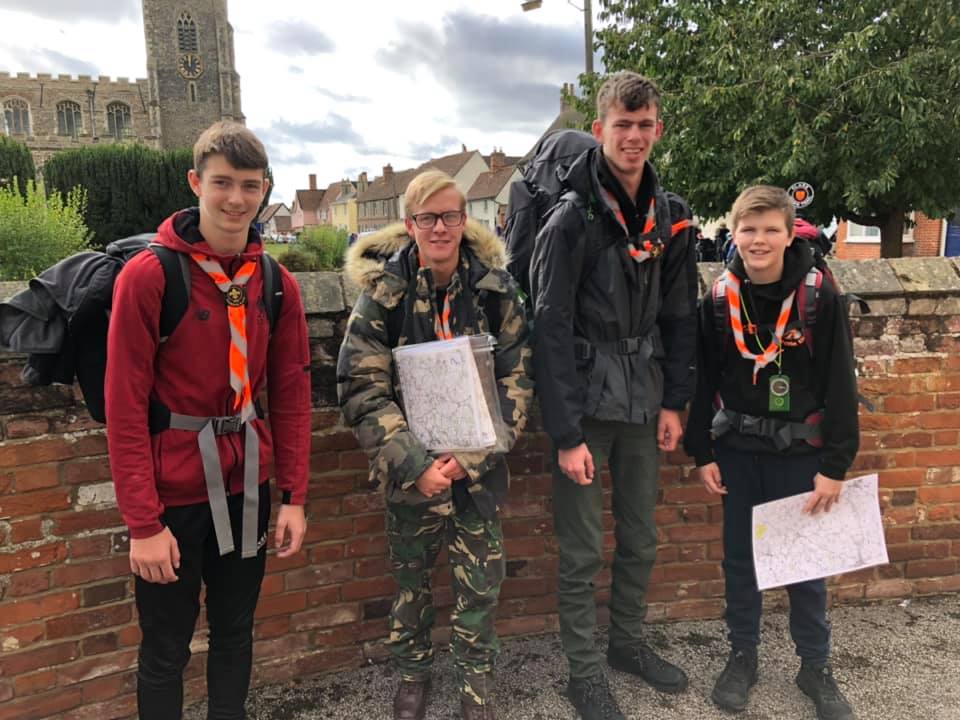 Day one of Team Partrot Bronze DofE hike