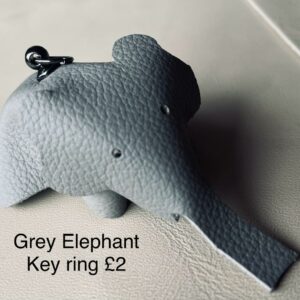 Elephant Key Ring